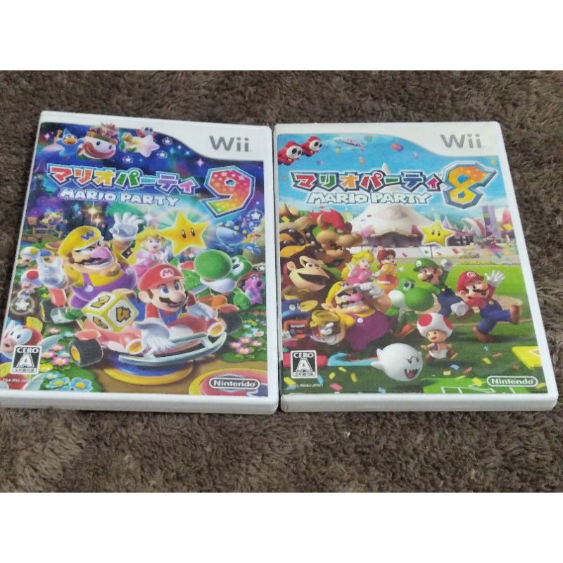 wii 瑪利歐派對 8 9 日版 MARIO PARTY