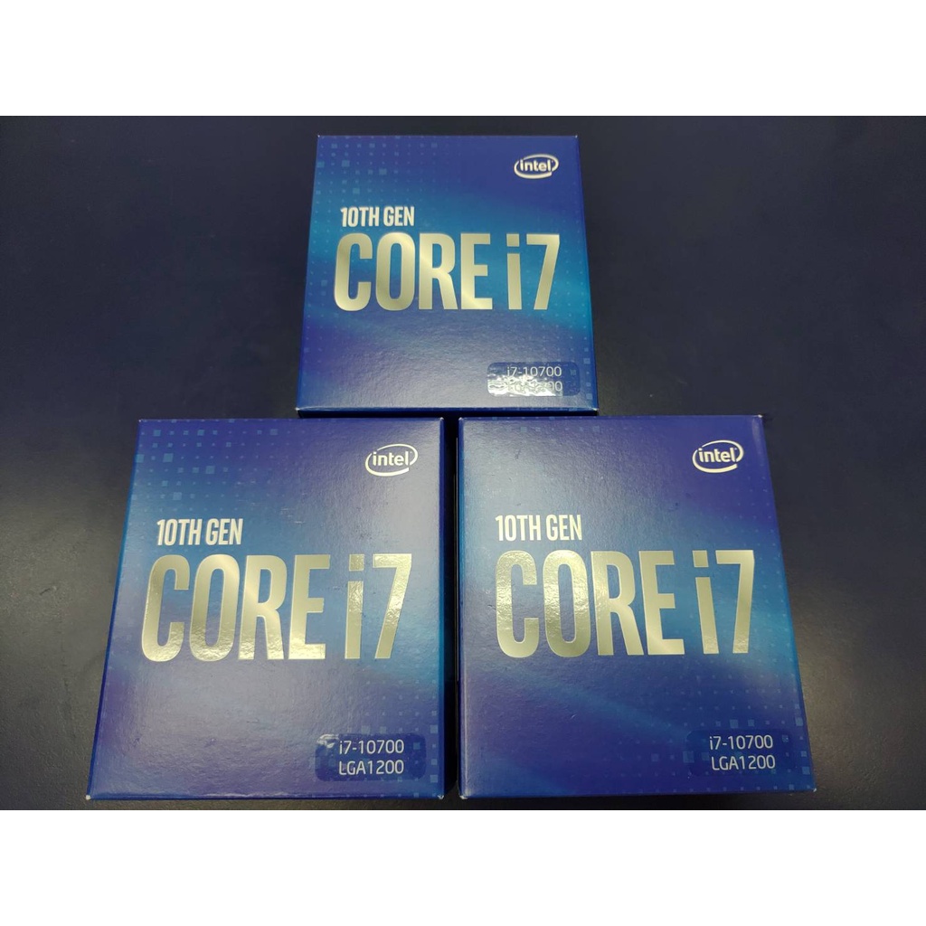 Intel 第10代 Core i7-10700 【代理商】 $9100 含稅