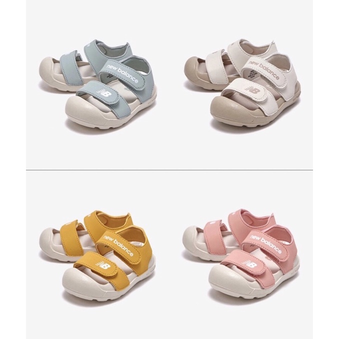 new balance 兒童涼鞋現貨🔥NB KIDS 韓國製NB涼鞋寶寶涼鞋全新正品護趾涼鞋| 蝦皮購物