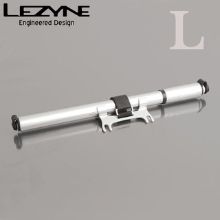 LEZYNE ROAD DRIVE公路車專用高壓打氣筒-銀(M/L)