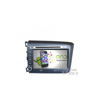 泰瑞汽車科技精品館本田-CIVIC-2012年-8吋 安卓/專用機/導航/USB/藍芽(奧斯卡)來電預約另有優惠