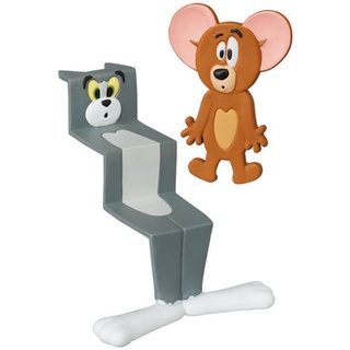 湯姆貓與傑利鼠 Tom and Jerry 變形系列2 - 被壓扁的湯姆與傑利 可愛小公仔