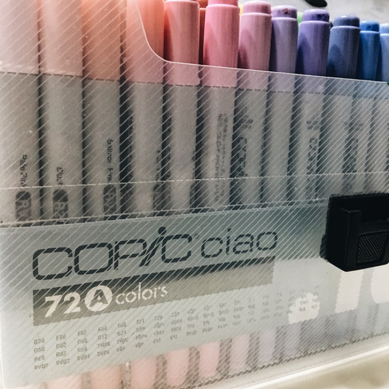 COPIC Ciao 第三代麥克筆 72 Color Set A 72色 A色系 / 送繪圖用具