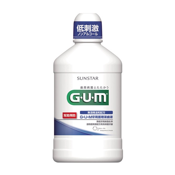 GUM牙周護理潔齒液(500ml)《日藥本舖》