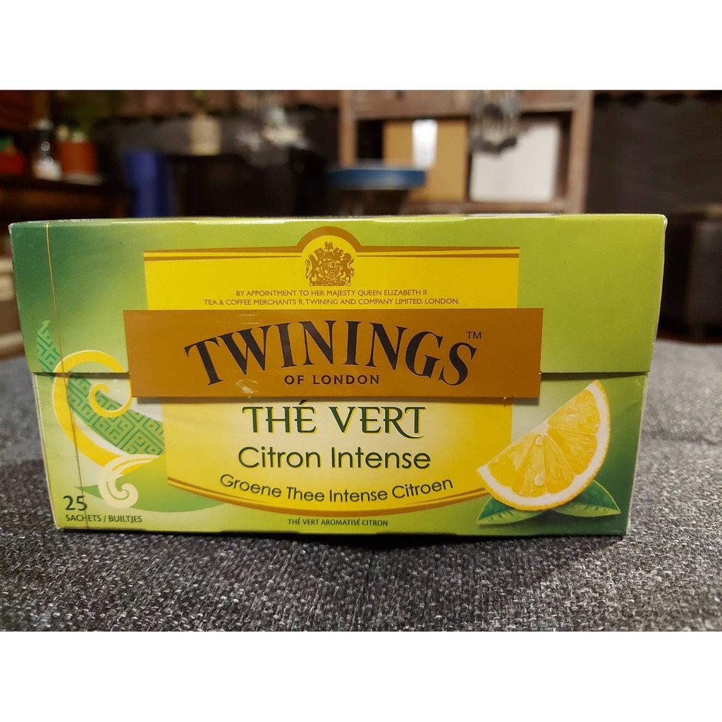 TWININGS唐寧茶 檸檬綠茶茶包(2gX25包)