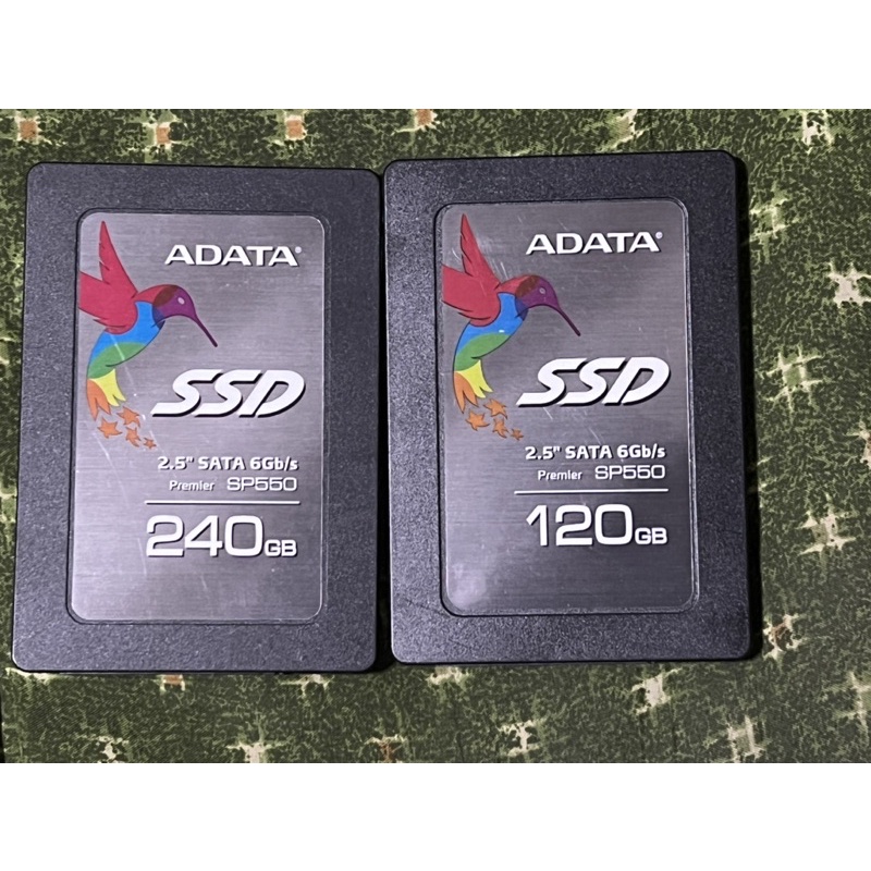 威鋼 adata sp550 兩顆 故障 ssd 120g 240g 各一顆