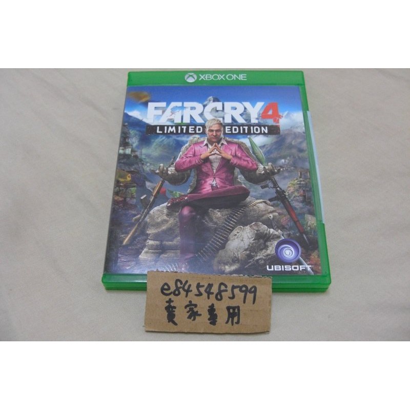 XBOX ONE X1 極地戰嚎4 Far Cry 4 極地戰壕4 英文版 二手良品