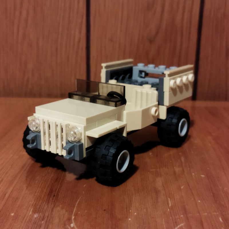 lego 76003 軍用吉普車jeep改造