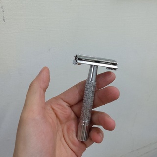 復古懷舊雙面安全手動刮鬍刀(超級藍吉列)