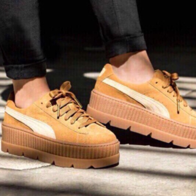 puma fenty cleated creeper suede