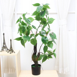 [優品藝術｜模擬綠植]北歐仿真花 直播間植物 客廳裝飾綠植盆栽 大型旅人蕉落地花擺件