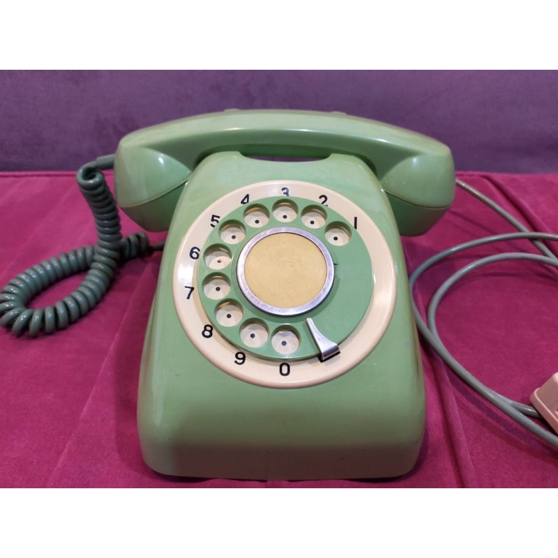 老電話撥盤式轉盤式電話