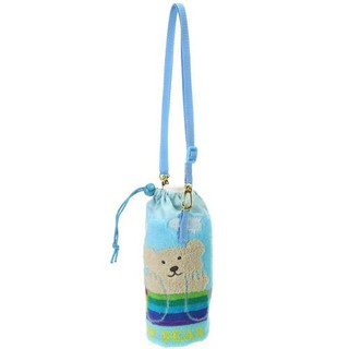 ✨現貨✨日本製 RAINBOW BEAR 彩虹熊 保溫 保冷 水壺袋 水瓶揹袋 奶瓶袋 500ML