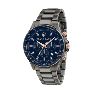 MASERATI WATCH 瑪莎拉蒂手錶 R8821140001 SFIDA玫瑰金日期矽膠腕錶 原廠正貨
