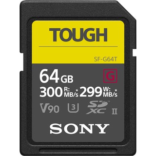 Sony SF-G64T UHS-II 64G 64GB SDXC 防水防塵防摔 4K錄影 索尼公司貨 兆華國際