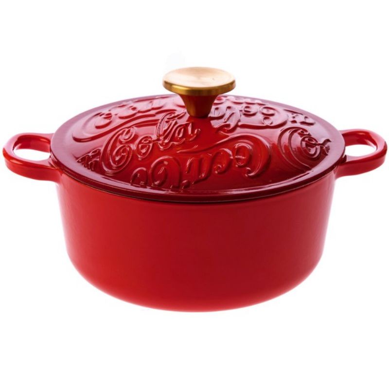 當天出貨 Hola鑄鐵琺瑯鍋20公分 蝦皮購物