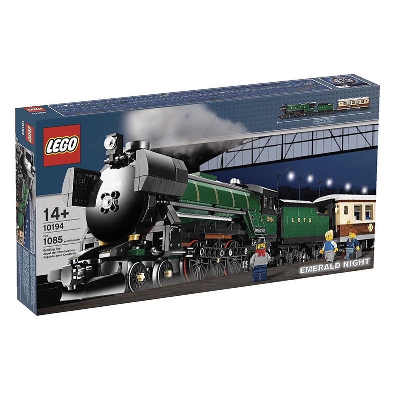 樂高 LEGO 10194 Emerald Night 翡翠之夜 火車 CREATOR系列