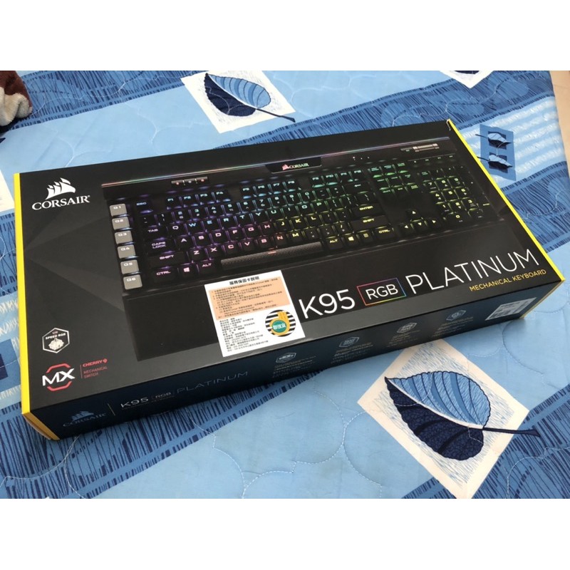 CORSAIR Gaming K95 PLATINUM RGB機械電競鍵盤