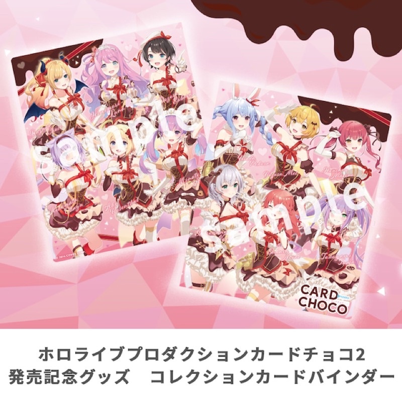 [菌魂] 現貨 絕版品 ホロライブチョコ hololive  第二彈 卡片收藏冊 卡冊 TCG