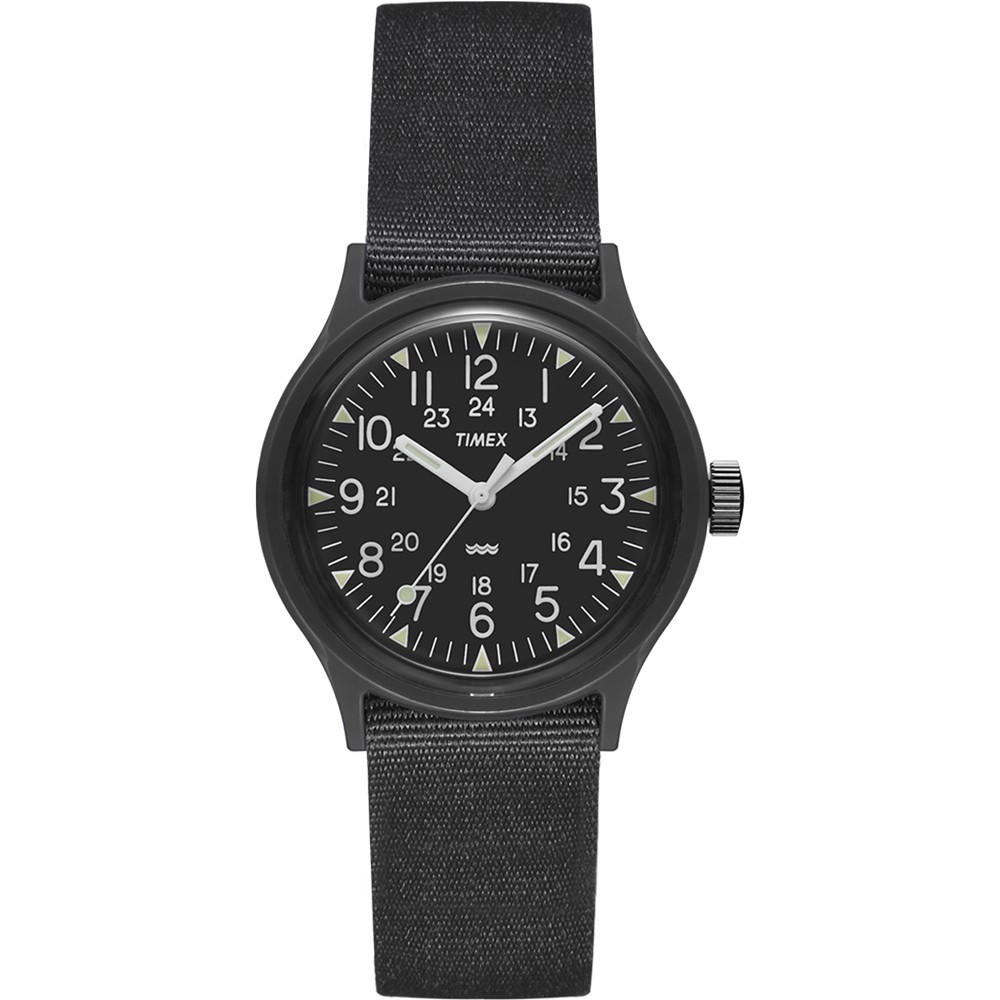 【TIMEX】天美時 MK1 輕量潮流軍錶(黑 TXTW2R13800)