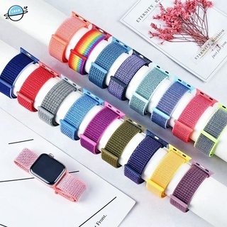 適用於Apple Watch尼龍錶帶 運動錶帶適用Watch 6 SE 5 4 3 2 38 40mm 42 44mm