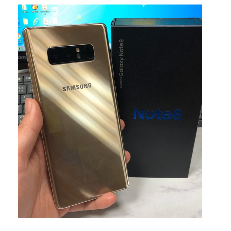 二手 SAMSUNG NOTE8 64G金色