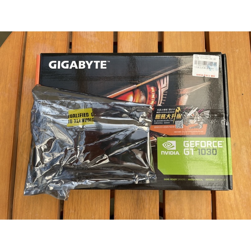 技嘉NVIDIA GT1030 LOW PROFILE 2G GDDR3顯示卡～9.99成新（GTX750TI可参考）