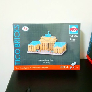 【TICO 微型積木】全新⭐世界建築系列-布蘭登堡門Brandenburg Gate （T-1516）禮物首選🎁