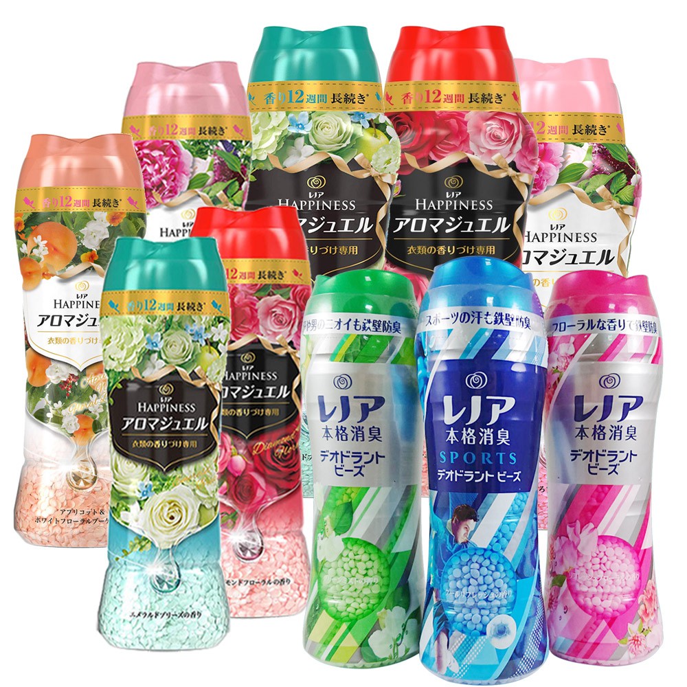 傻妞專賣店日本p G 洗衣芳香顆粒衣物芳香顆粒香香豆芳香劑本格消臭520ml 885ml 罐裝 蝦皮購物