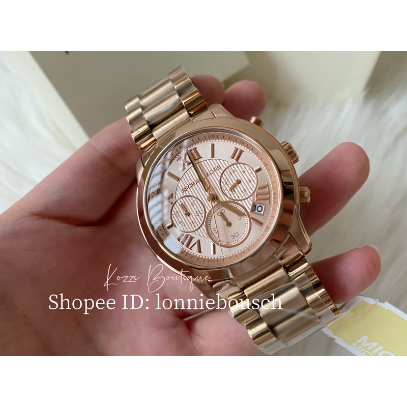 Michael Kors mk6275 mk6274 玫瑰金 羅馬 三眼計時 手錶 時尚錶 MK 錶 mk 手錶