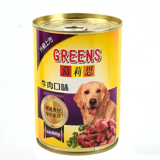 GREENS葛莉思犬罐-牛肉口味400g克 x 1【家樂福】