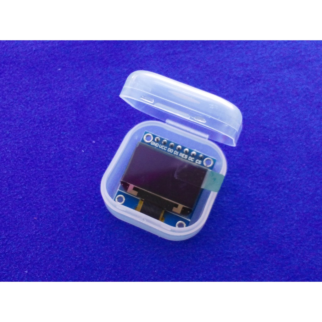 0.96吋 OLED 液晶顯示模組 白色 IIC/SPI 7Pin 通信介面 128x64 新款式