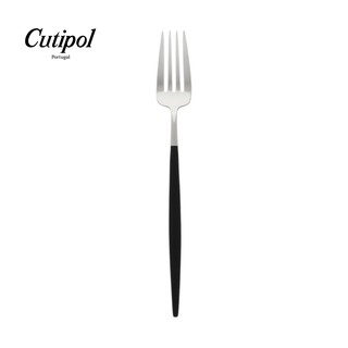葡萄牙Cutipol GOA系列 黑柄霧面不銹鋼-21.5cm主餐叉