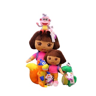 兒童 娃娃 愛探險的朵拉 朵拉 dora 毛絨玩具 🌹 禮物 玩偶 睡覺抱枕 填充玩具 兒童玩具 寶寶玩具 幼兒樂