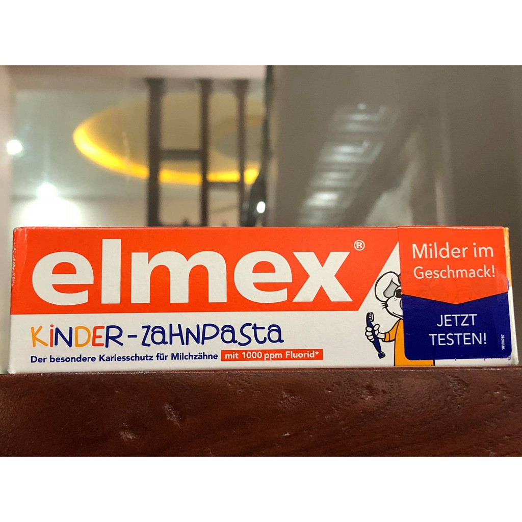 Elmex 兒童牙膏 50 毫升, 適用於 2-6 歲的嬰兒德國國內產品