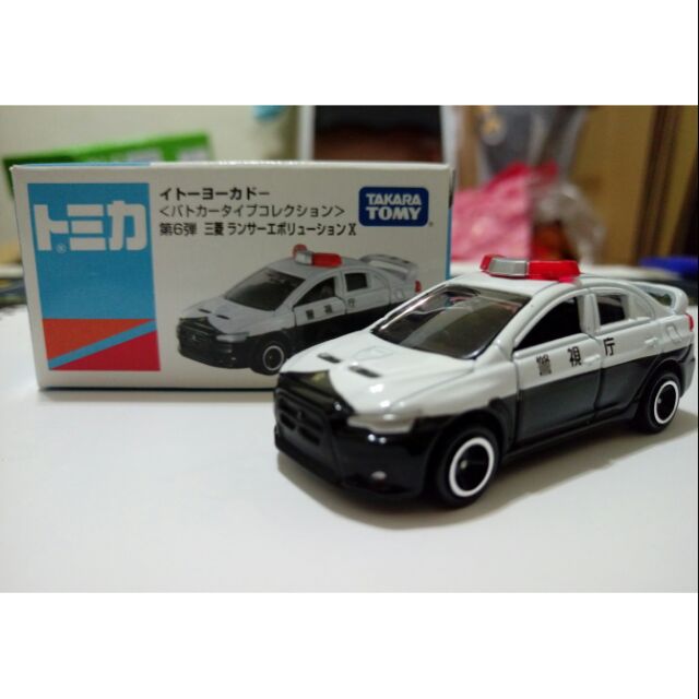 Tomica 伊藤洋華堂 絕版 稀有 Mitsubishi EVO Evolution X 警車