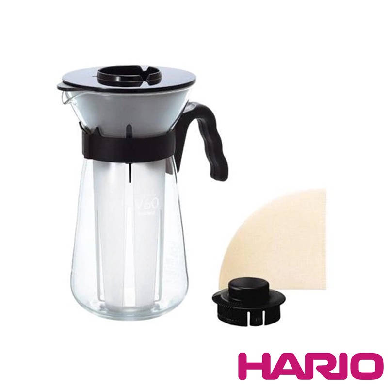 小金｜HARIO V60 極速冰炫風咖啡壺 700ml 附濾紙 冷熱兩用 VIC-02B 冷泡壺 咖啡壺