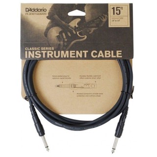 【凱米樂器】D'Addario 15ft Cables 導線 電吉他導線