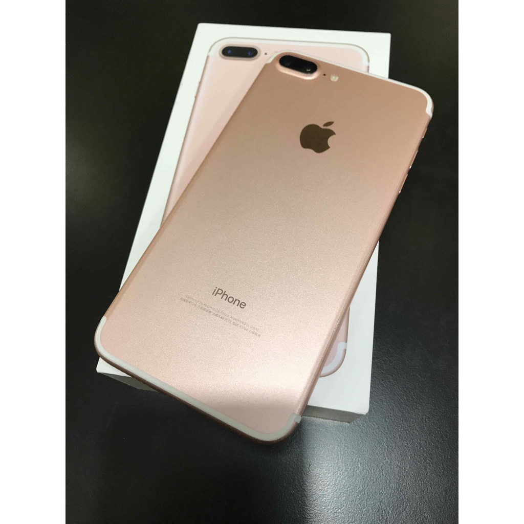 iPhone7 Plus 128G 玫瑰金色 全機包膜漂亮無傷 只要24500 !!!