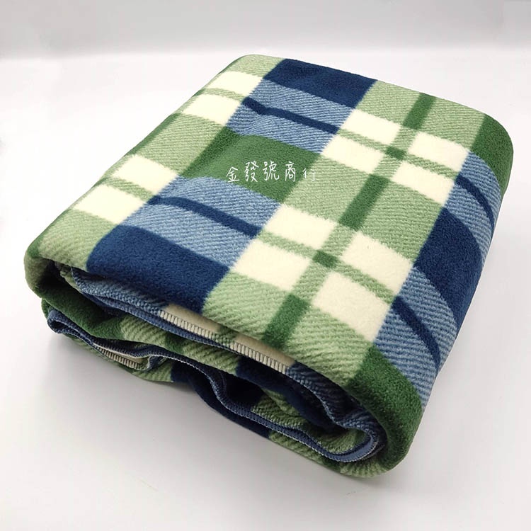 Karrimor貼合毛毯 超厚實英格蘭風格紋毛毯 冷氣毯 披肩 中石化紀念品 台灣製造