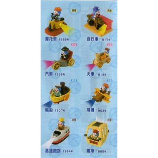 7-11 哆啦A夢 交通大發明 發光公仔組(火車款)