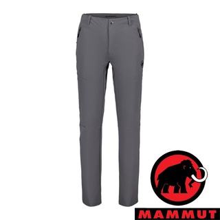 【MAMMUT 長毛象】Trekkers 3.0 男 防潑水軟殼長褲『鈦金灰』1021-00800