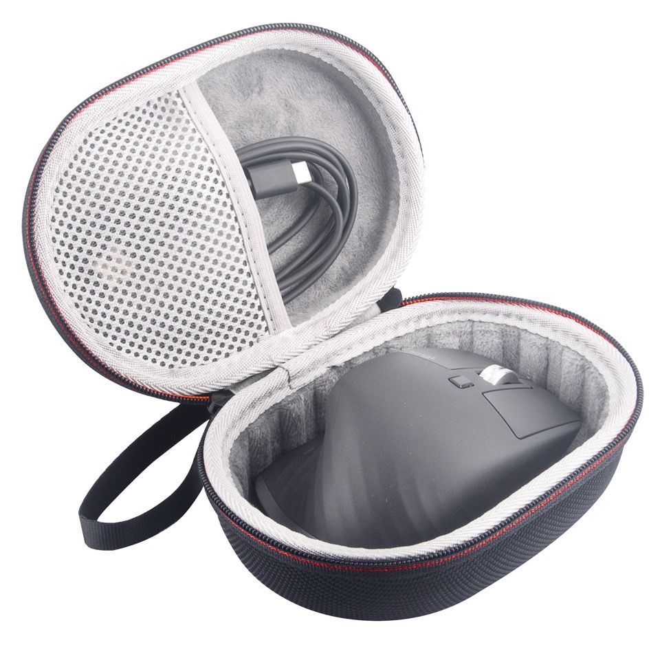 適用 羅技MX MASTER3鼠標收納包2S大師3代無線藍牙鼠標便攜保護盒 藍牙喇叭保護包 收納盒 便攜包