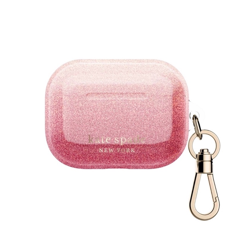 Kate spade Air Pods Pro 保護殼 漸層紅