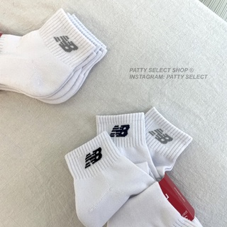 NEW BALANCE NB 日版 基本LOGO 雙線文字 三包襪 中筒短襪 運動襪 長襪【PS中壢】