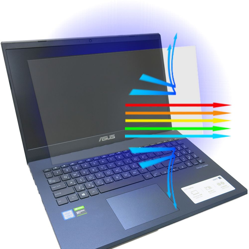 【Ezstick】ASUS X571 X571GT 防藍光螢幕貼｜鏡面/霧面可選｜筆電螢幕保護貼