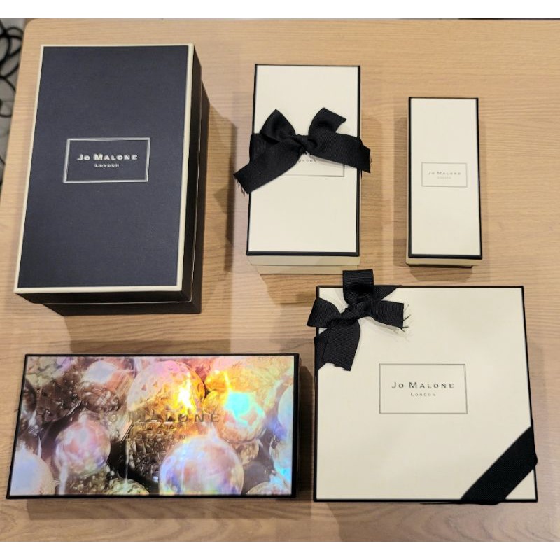 Jo Malone 原廠香水紙盒 2018聖誕限量古龍水禮盒 香氛蠟燭紙盒 花園系列香水紙盒