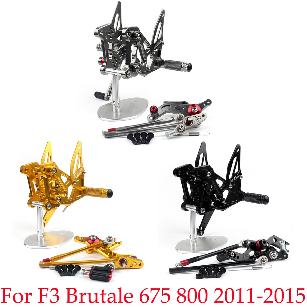 降價 MV Agusta F3 Brutale 675 800 2012-2014 腳踏後移組 M528-B034