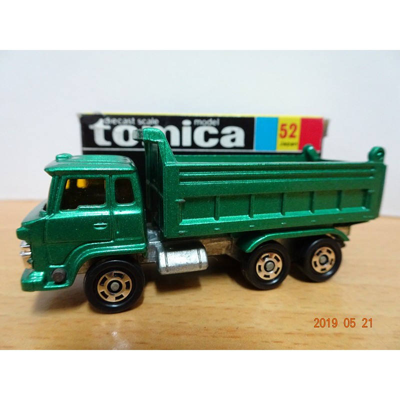 Tomica絕版黑盒52-1-13 日野Dump Car