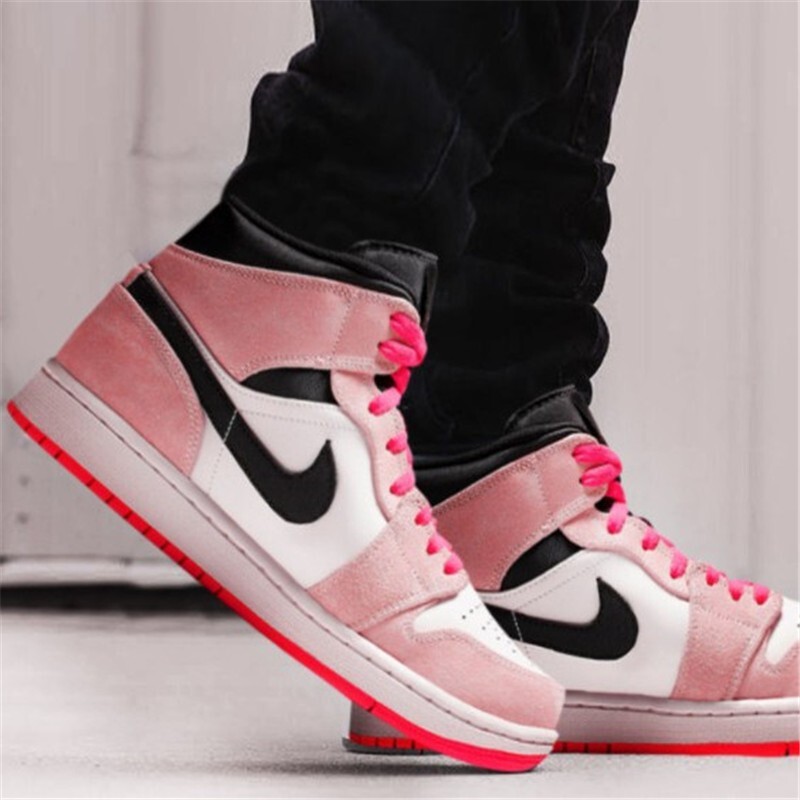 air jordan 1 mid hyper pink